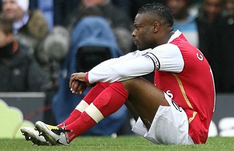 Cầu thủ Arsenal không thành công