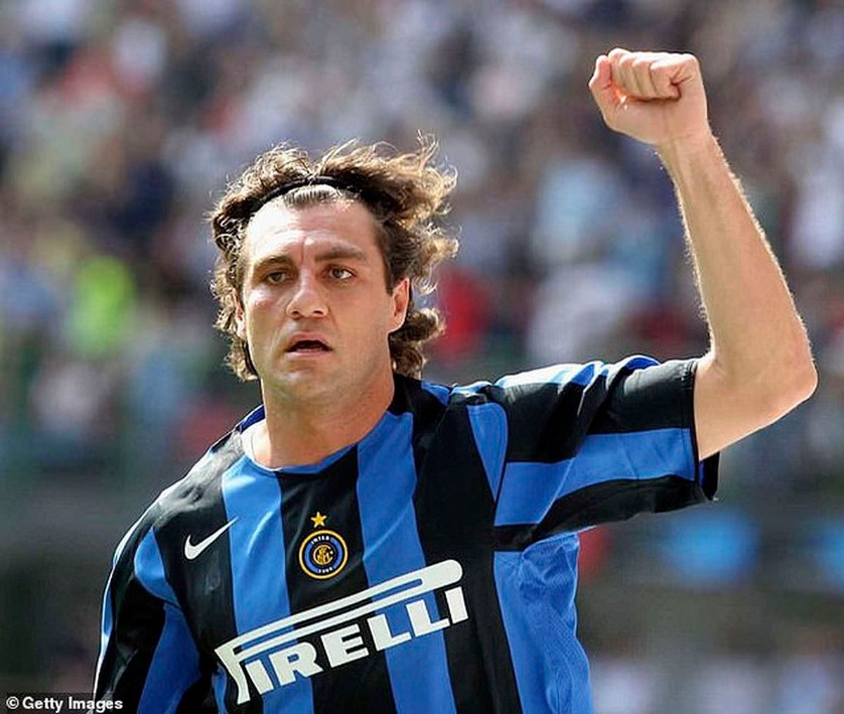 Christian Vieri - Cầu thủ chơi nhiều CLB nhất