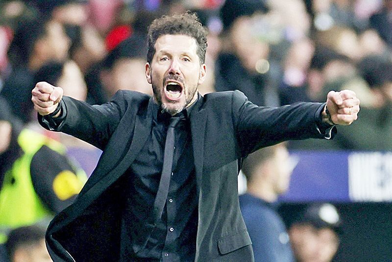 HLV Simeone đưa Atletico vượt qua vòng bảng Champions League năm nay