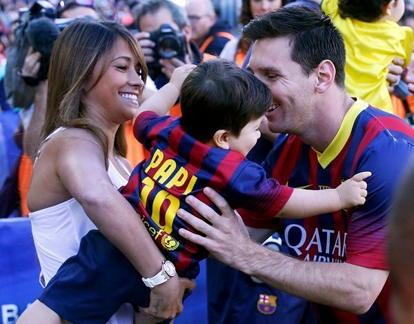 Lionel Messi và Antonella Roccuzzo