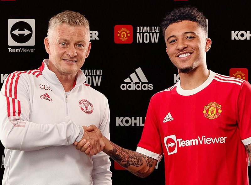 Sancho công bố hợp đồng với Manchester United
