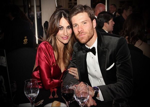 Xabi Alonso và Nagore Aranburu
