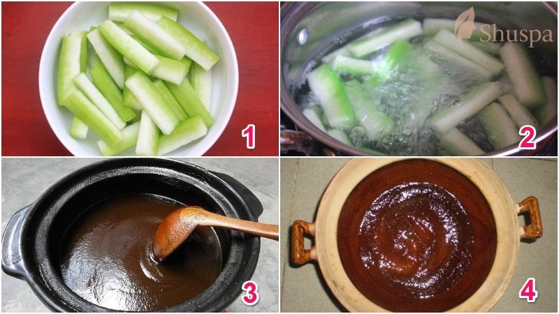 Cách chế biến cao bí đao tại nhà cực đơn giản với 4 bước